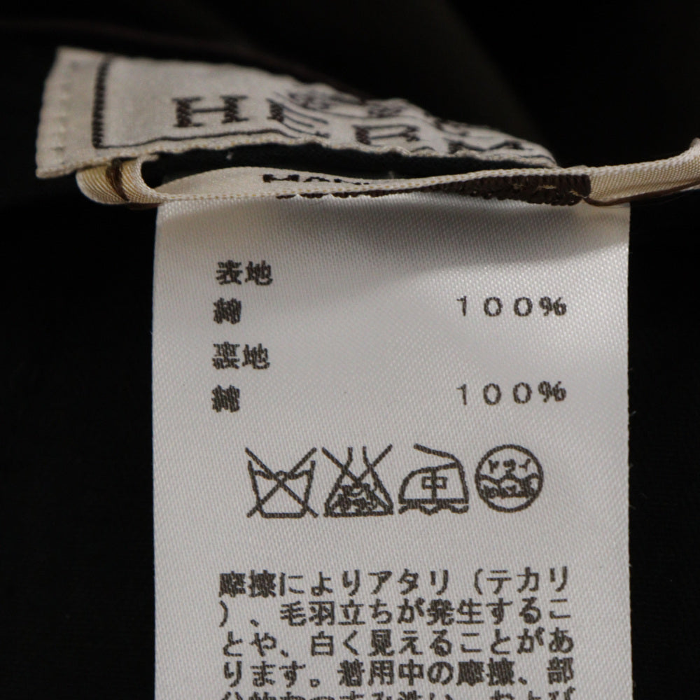 HERMES(エルメス) インナーライン コットンスラックスパンツ オリーブ 545230HB