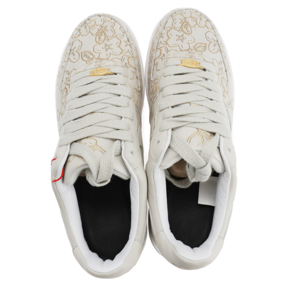 NIKE(ナイキ) 05年製 世界200足限定 Air Force 1 LOW UENO CITY ATTACK SAKURA 309360-001 エアフォースワン 上野 桜モデル ローカットスニーカー グレー US9/27cm