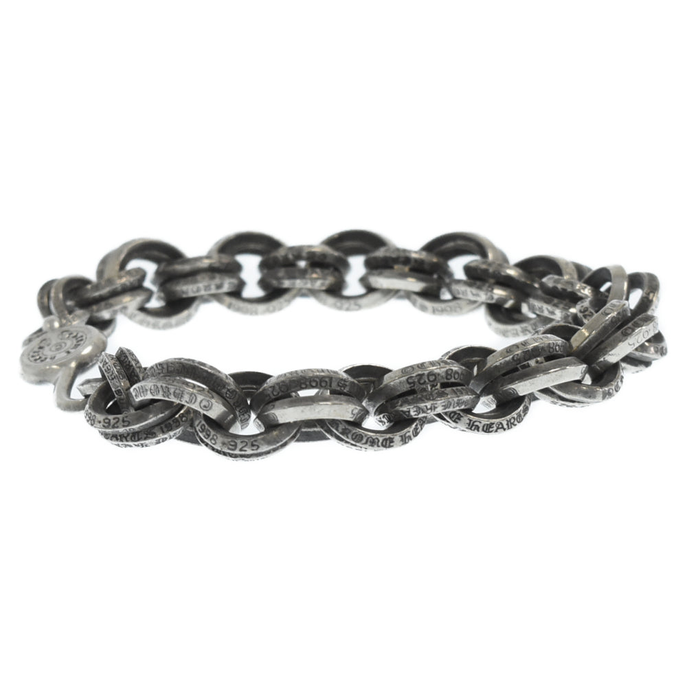 CHROME HEARTS(クロムハーツ) 2 DOUBLE B RING ダブルBリング シルバーブレスレット
