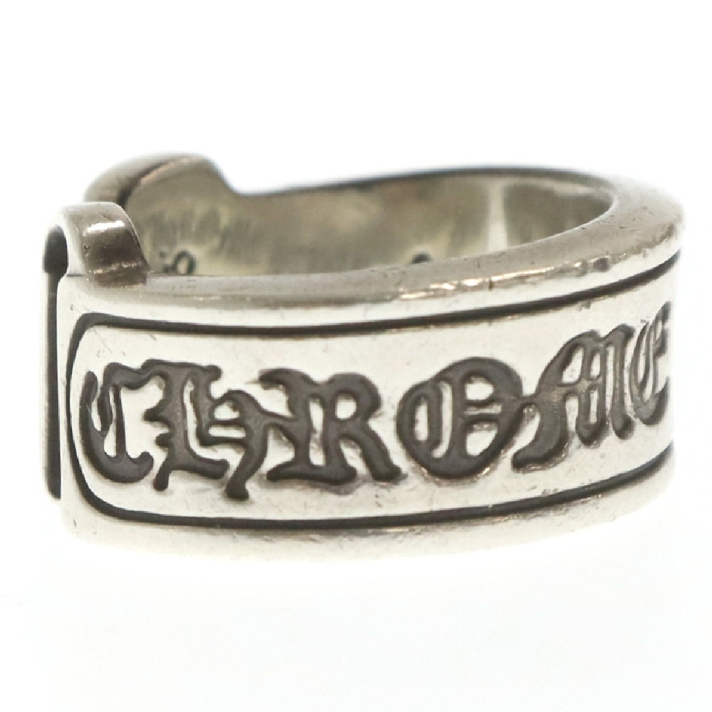 CHROME HEARTS(クロムハーツ) LG SCROLL LABEL ラージスクロールラベルリング シルバーリング シルバー