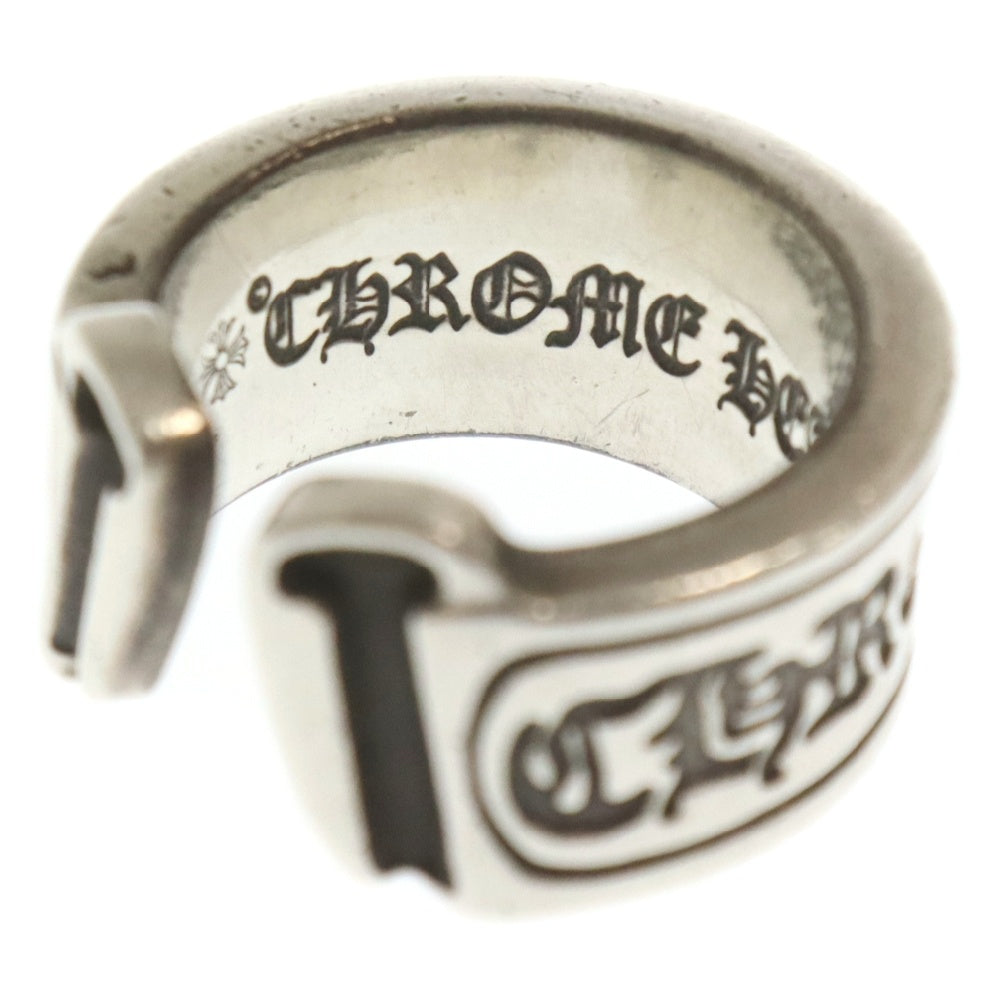 CHROME HEARTS(クロムハーツ) LG SCROLL LABEL ラージスクロールラベルリング シルバーリング シルバー