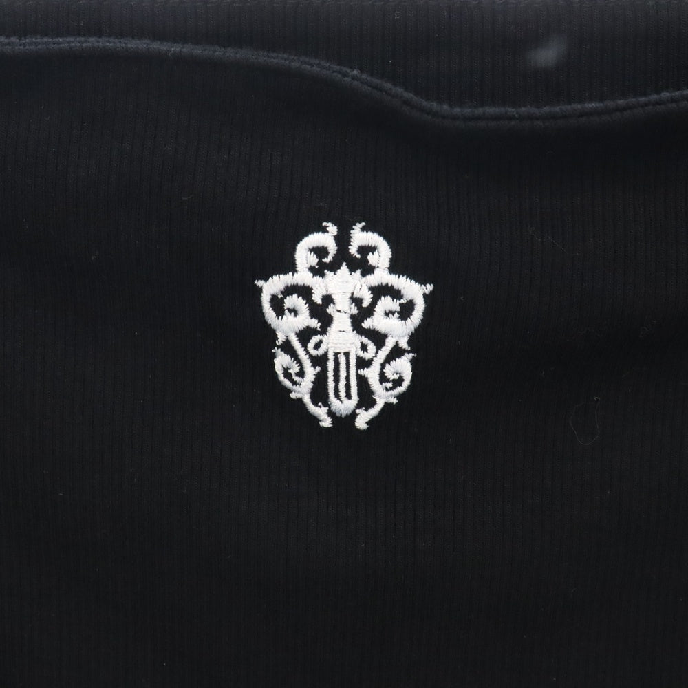 CHROME HEARTS(クロムハーツ) ダガー刺繍 スカート ブラック レディース