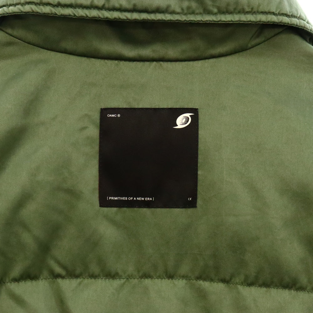 OAMC(オーエーエムシー) 23AW Hemlock Jacket フロントジップ ジャケット アウター グリーン 23A28OAU23 NYL00710