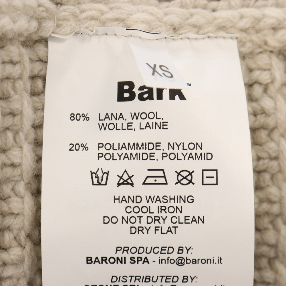 Bark(バーク) フード付きダッフルコートナイロンジャケット