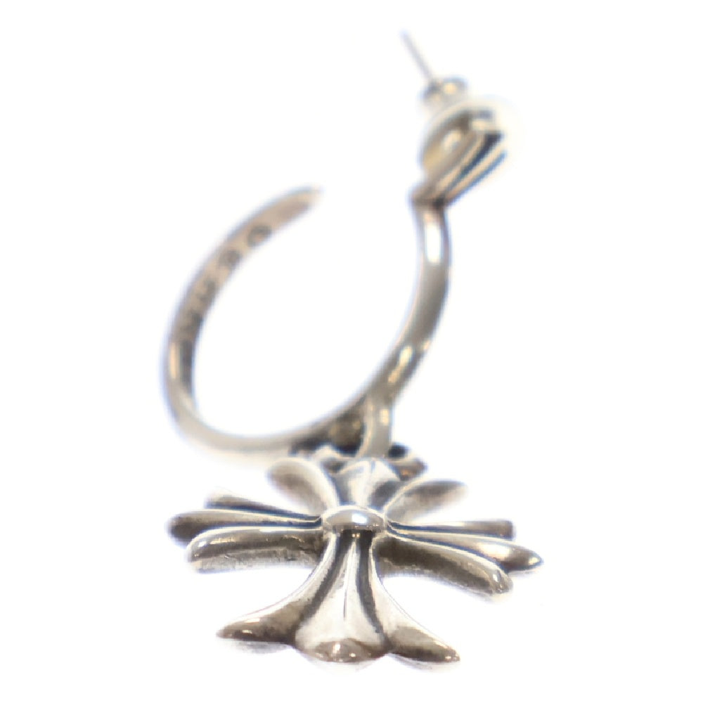 CHROME HEARTS(クロムハーツ) TINY CH CROSS タイニーCHクロスフープ シルバーピアス シルバー