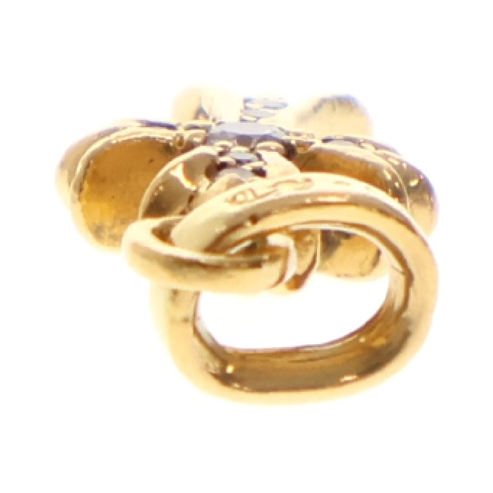 CHROME HEARTS(クロムハーツ) 22K CRS BBYFAT P DMND ベイビーファット PAVEダイヤ チャーム ゴールドネックレストップ