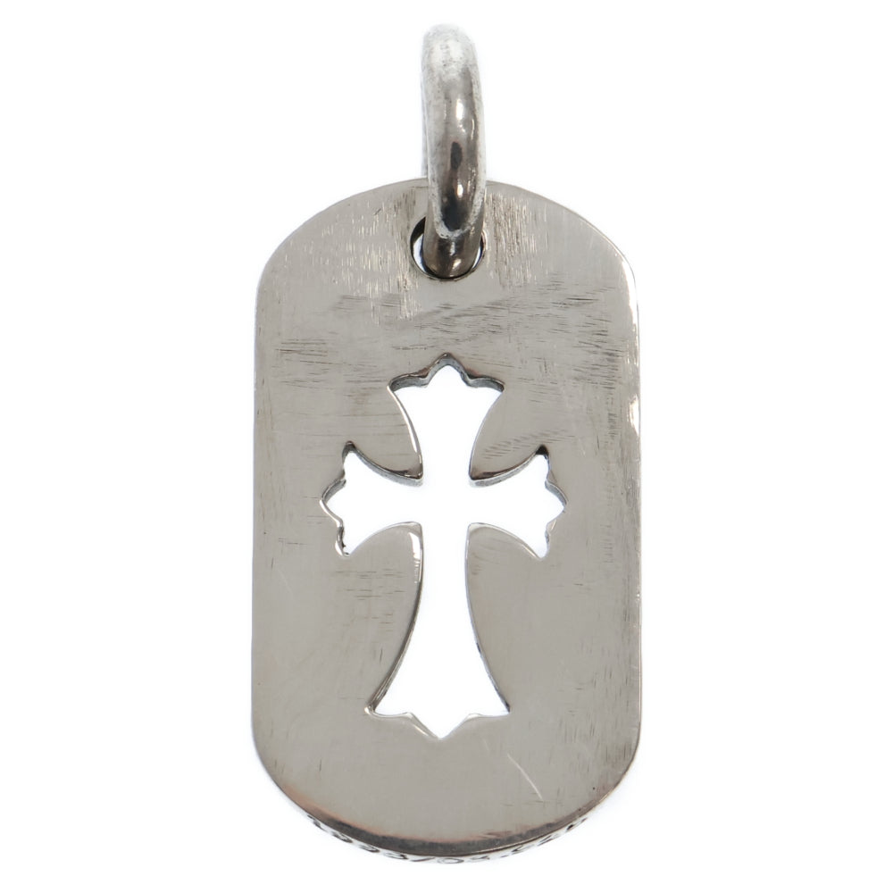 CHROME HEARTS(クロムハーツ) D TAG SML CO CRS カットアウトクロスドッグタグ スモールドッグタグネックレストップ