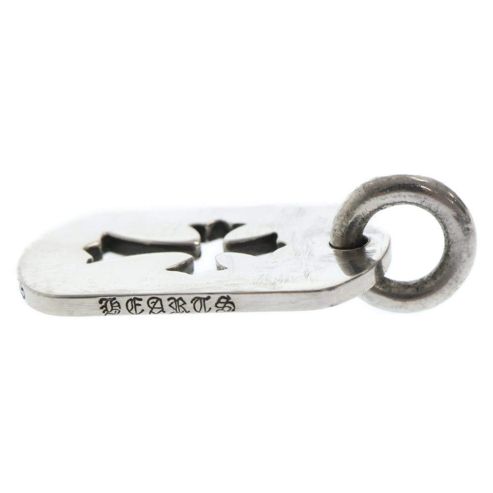 CHROME HEARTS(クロムハーツ) D TAG SML CO CRS カットアウトクロスドッグタグ スモールドッグタグネックレストップ