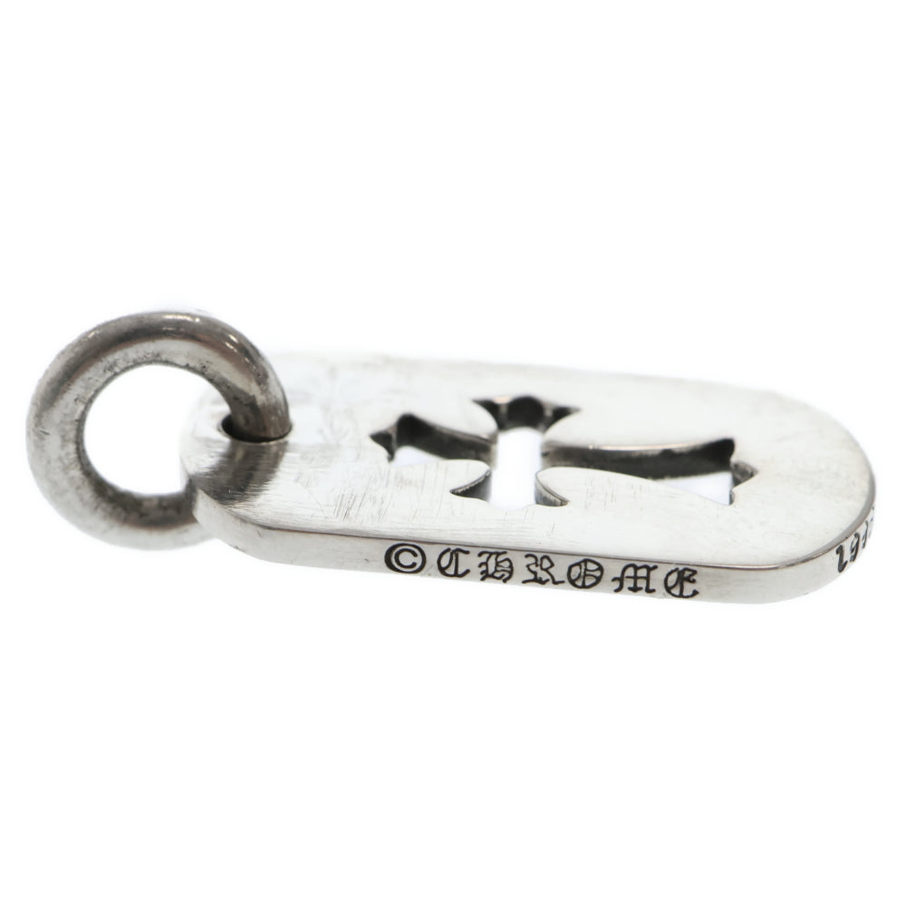 CHROME HEARTS(クロムハーツ) D TAG SML CO CRS カットアウトクロスドッグタグ スモールドッグタグネックレストップ