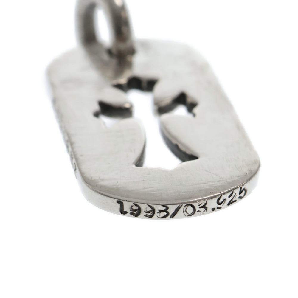 CHROME HEARTS(クロムハーツ) D TAG SML CO CRS カットアウトクロスドッグタグ スモールドッグタグネックレストップ