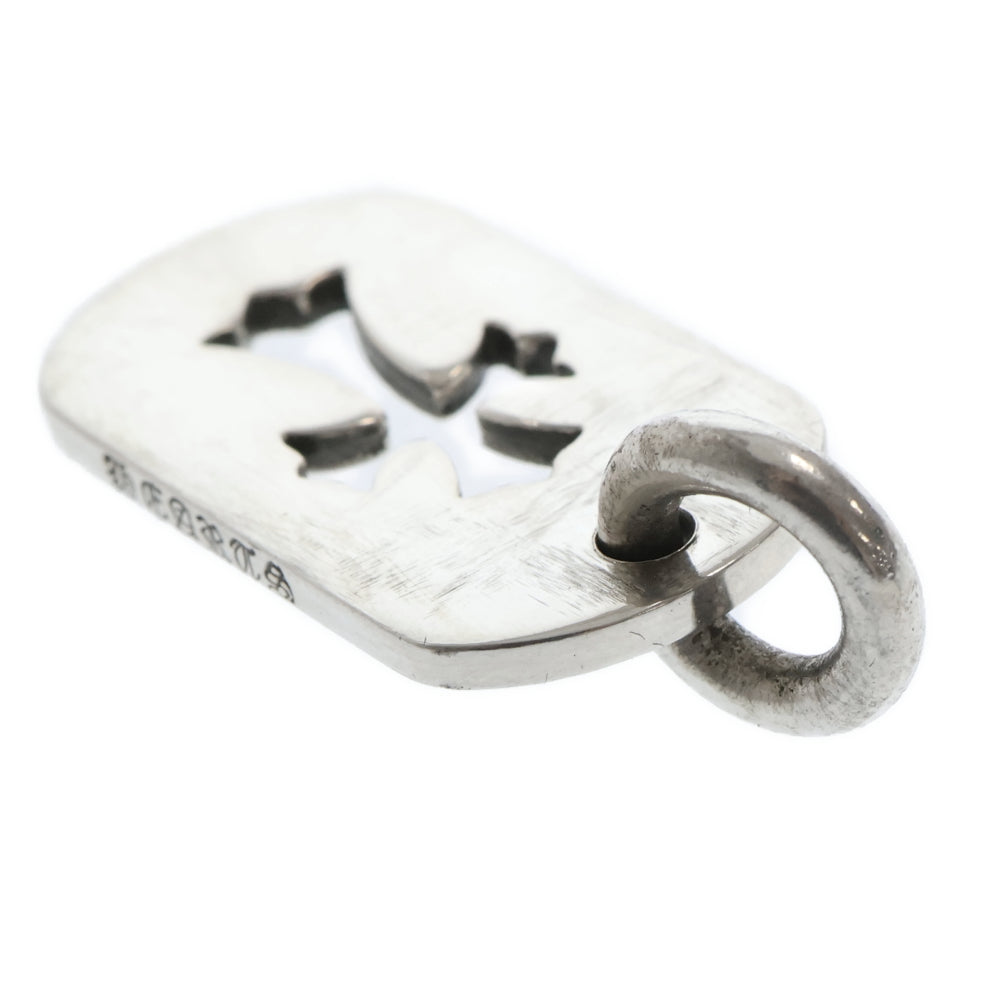 CHROME HEARTS(クロムハーツ) D TAG SML CO CRS カットアウトクロスドッグタグ スモールドッグタグネックレストップ
