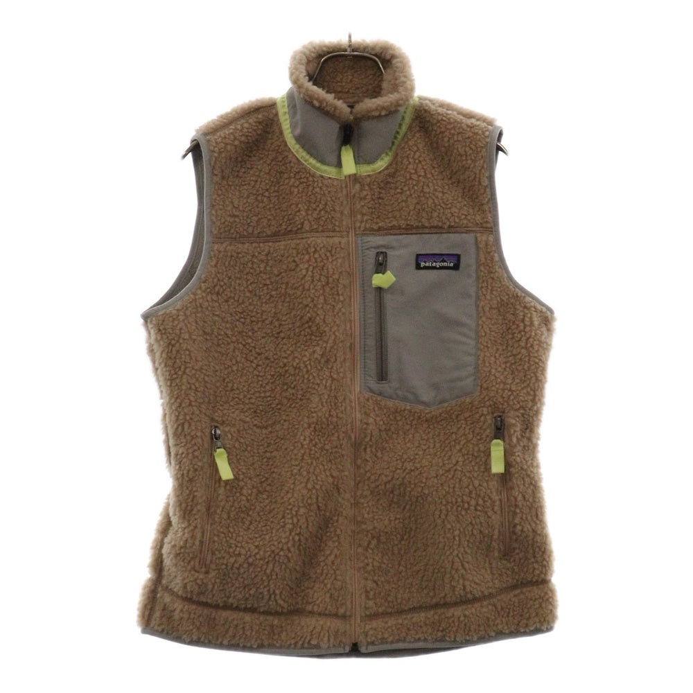 PATAGONIA(パタゴニア) Classic Retro-X Vest クラシック レトロX ベスト フリースベストジャケット レディース ベージュ 23083FA21