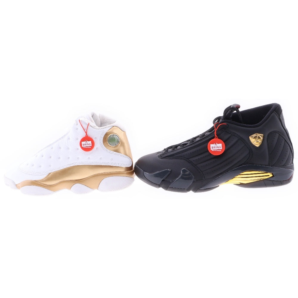 NIKE(ナイキ) AIR JORDAN DMP PACK Pack Last Shot エアジョーダン13/エアジョーダン14 ラスト ショット ハイカットスニーカー 2足セット US10.5/28.5cm 897563-900