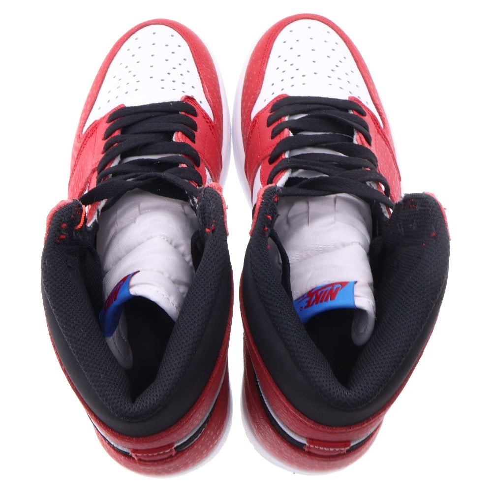 NIKE(ナイキ) AIR JORDAN 1 RETRO HIGH ORIGIN STORY エアジョーダン レトロ オリジナル ストーリー ハイカットスニーカー レッド US10/28cm 555088-602