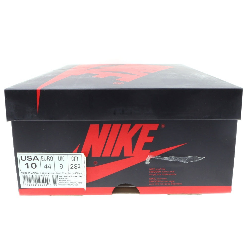 NIKE(ナイキ) AIR JORDAN 1 RETRO HIGH ORIGIN STORY エアジョーダン レトロ オリジナル ストーリー ハイカットスニーカー レッド US10/28cm 555088-602
