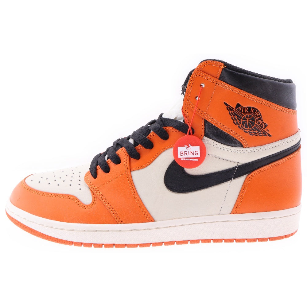 NIKE(ナイキ) AIR JORDAN1 RETRO HIGH REVERSE SHATTERED BACKBORD 555088-113 エアジョーダン1 シャッタードバックボード ハイカットスニーカー オレンジ US11/29cm