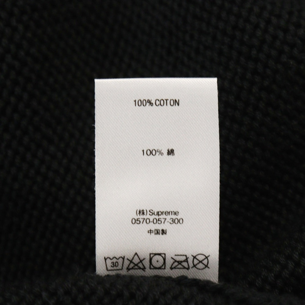SUPREME(シュプリーム) 20SS Back Logo Sweater バックロゴクルーネックニットセーター ブラック