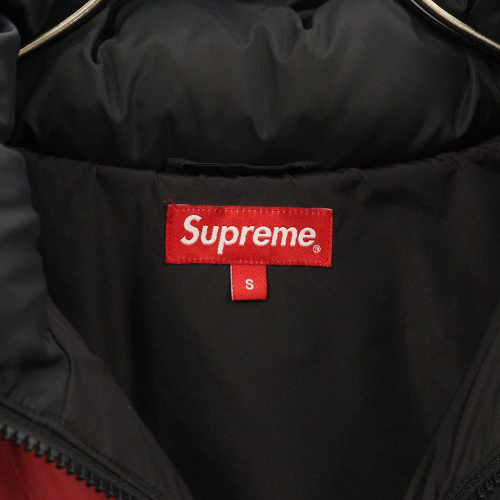 SUPREME(シュプリーム) 19AW Checkerboard Puffy Jacket チェッカーボード パフィー 中綿ジャケット チェック アウター レッド/ブラック