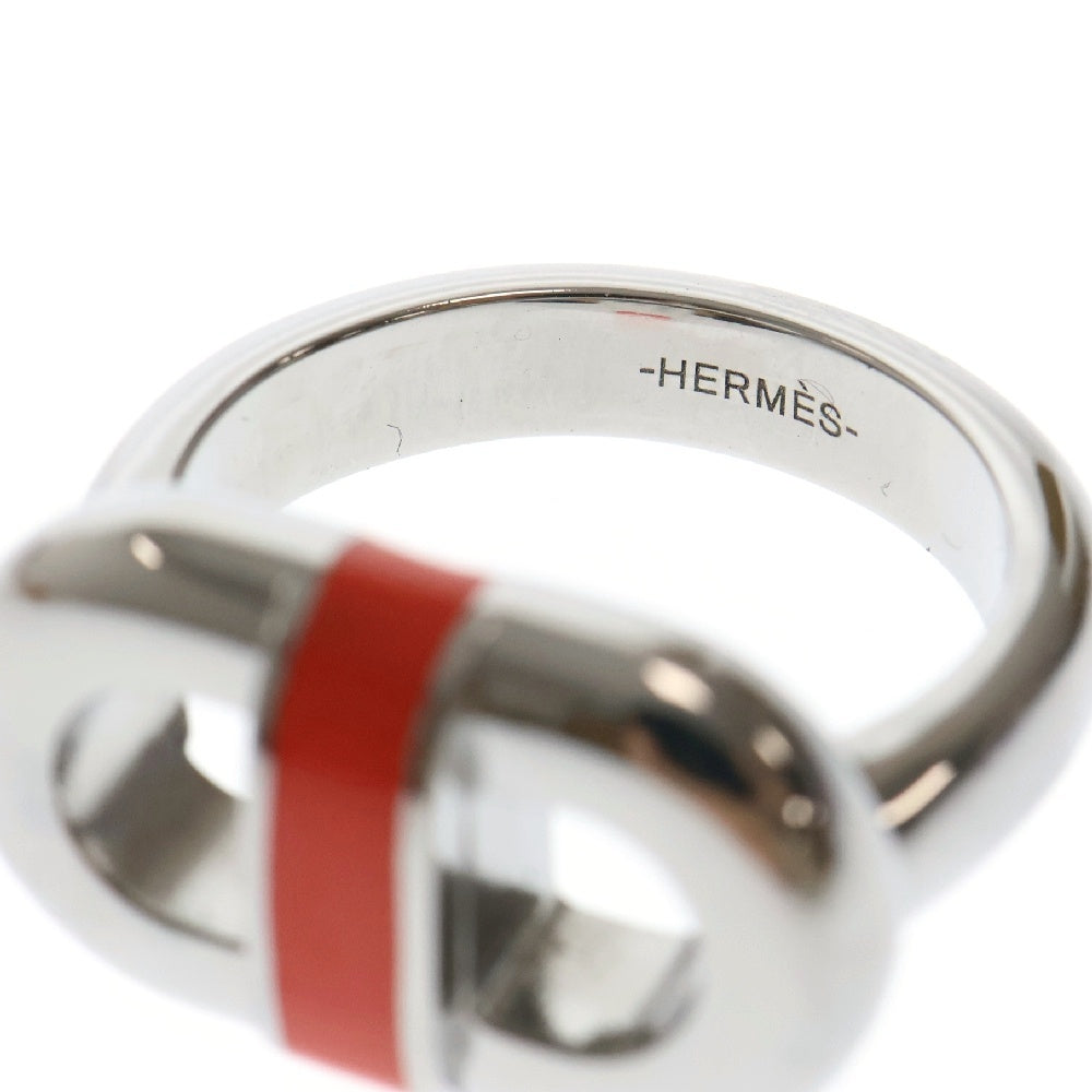 HERMES(エルメス) マイヨン シェーヌダンクルノワール リング シルバー 12号