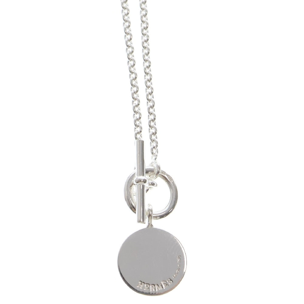 HERMES(エルメス) Amulet H Exlibrisアミュレット H エクスリブリス クルードセリエ ペンダント ネックレス シルバー