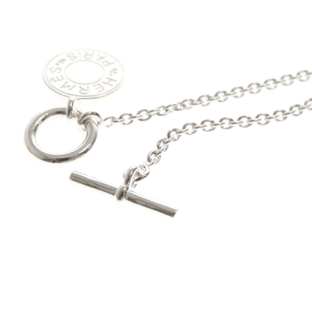 HERMES(エルメス) Amulet H Exlibrisアミュレット H エクスリブリス クルードセリエ ペンダント ネックレス シルバー