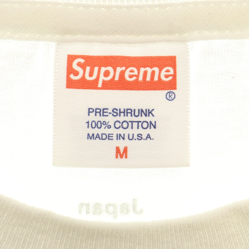SUPREME(シュプリーム) 11SS Benefit Box Logo Tee ベネフィットボックスロゴ 旭日旗 プリント半袖Tシャツ ホワイト