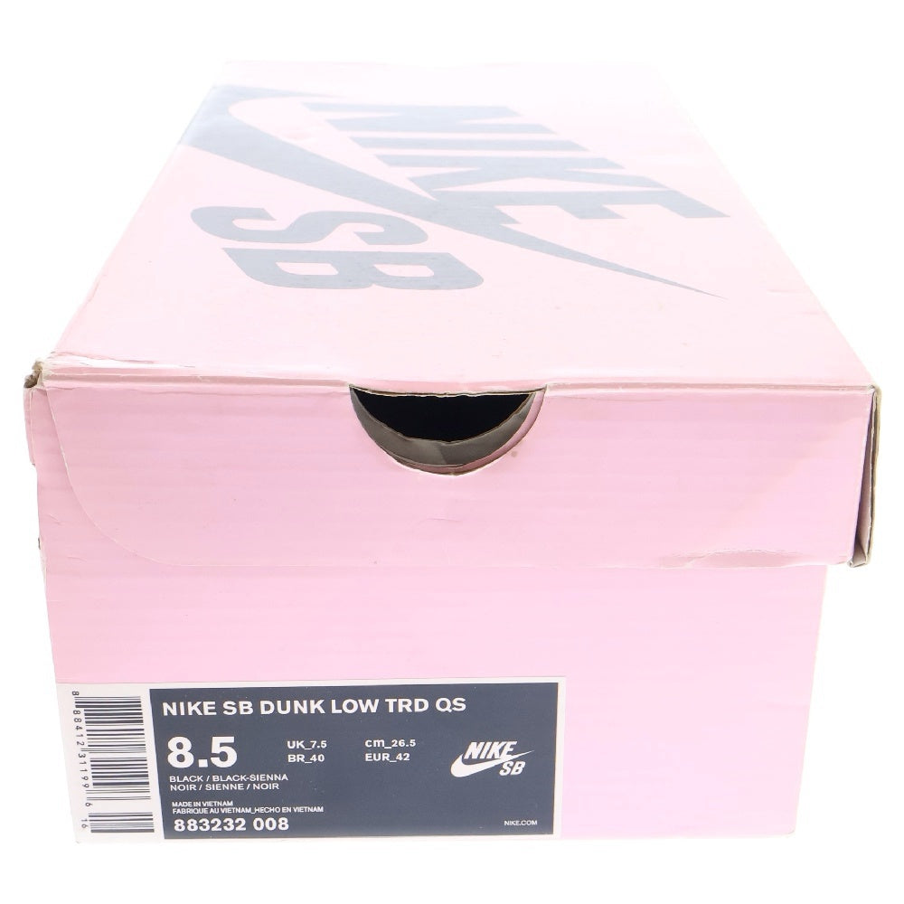 NIKE SB(ナイキエスビー) SB DUNK LOW TRD QS BLACK PIGEON 883232-008 ダンク ブラックピジョン ローカットスニーカー US8.5/26.5cm ブラック