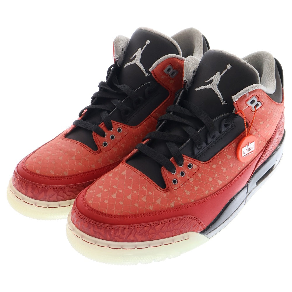 NIKE(ナイキ) 【観賞用 2013年製】AIR JORDAN 3 エアジョーダン3 ドーレンベッカー ハイカットスニーカー US11.5/29.5cm レッド 437536-600