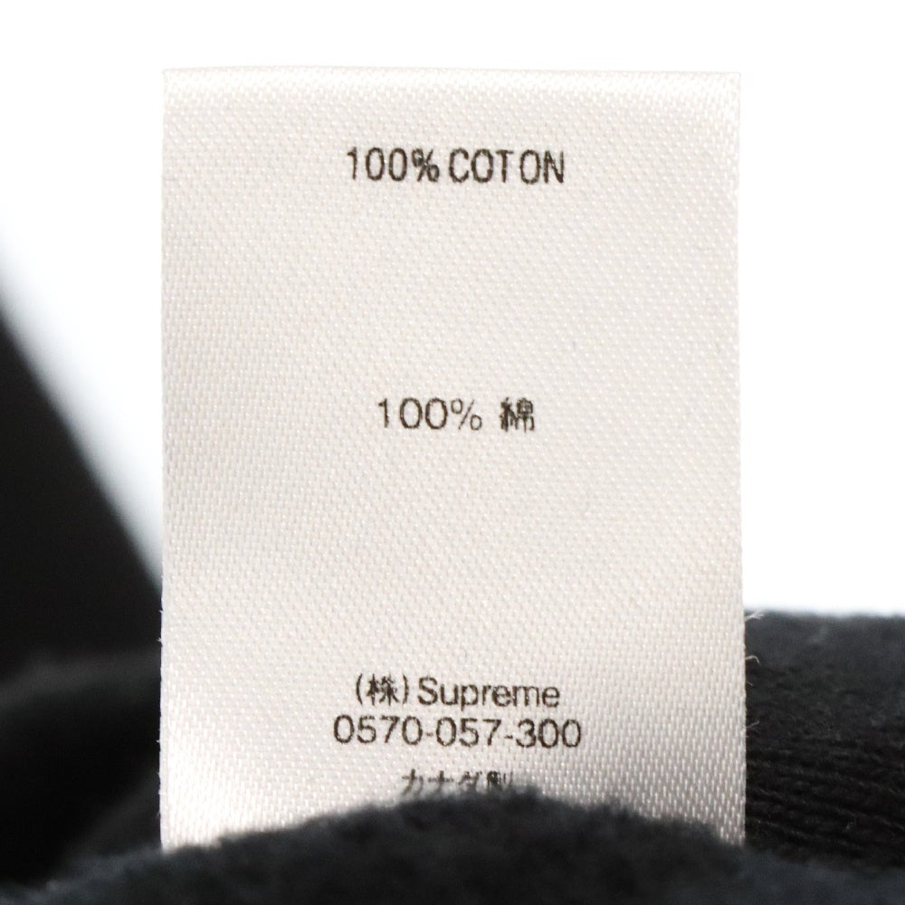 SUPREME(シュプリーム) 18AW Classic Script Hooded Sweatshirt クラシックスクリプトロゴ スウェットプルオーバーパーカー ブラック