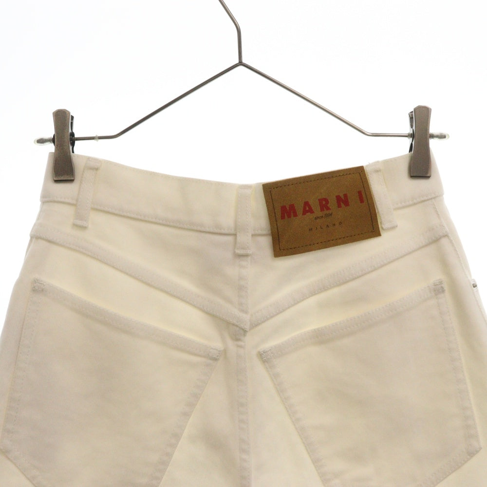 MARNI(マルニ) 23SS ホワイトワイドパンツ ホワイト レディース PAJD0340A0