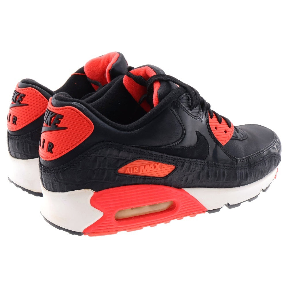 NIKE(ナイキ) AIR MAX90 ANNIVERSARY 725235-006 エアマックス90 ローカットスニーカー US10.5/28.5cm ブラック/レッド