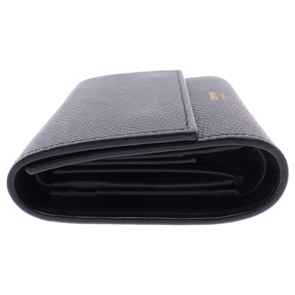 CELINE(セリーヌ) SMALL TRIFOLD WALLET 折り畳み財布 コンパクトウォレット ブラック