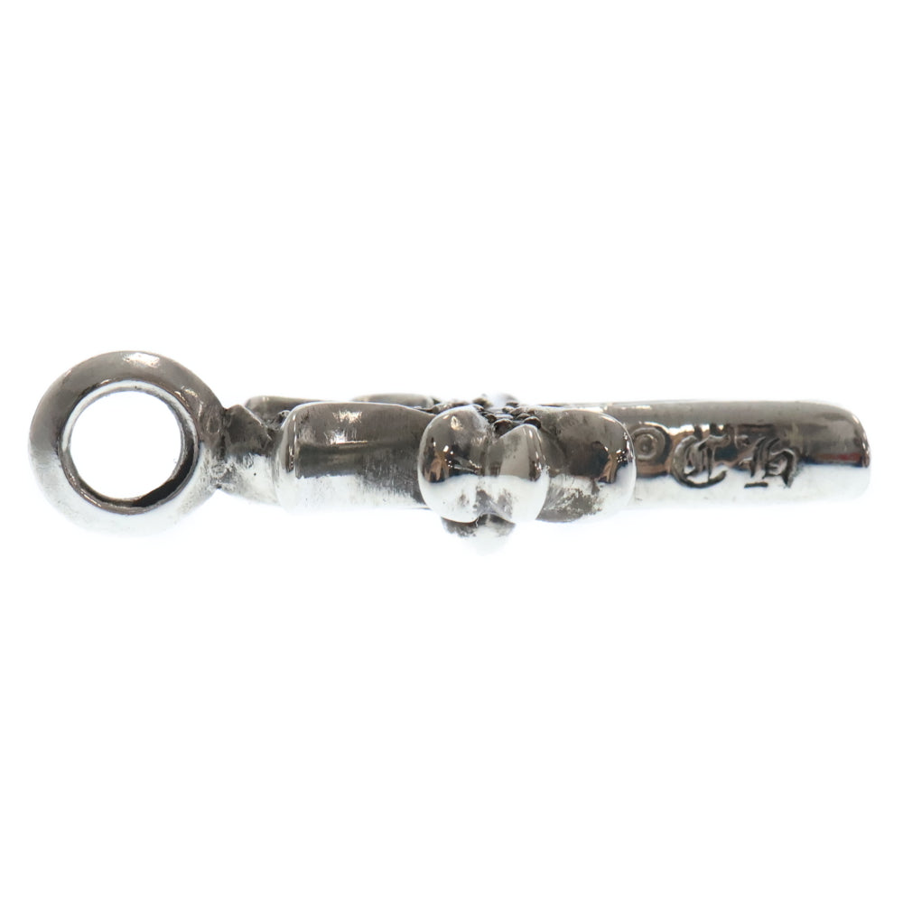 CHROME HEARTS(クロムハーツ) TNY CRSF P/DIA タイニーファットクロス PAVEダイヤ ペンダントトップ シルバー 国内ギャランティ有