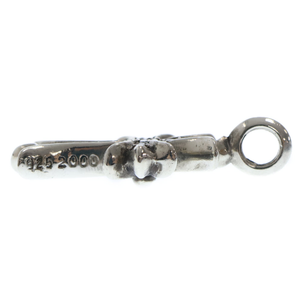 CHROME HEARTS(クロムハーツ) TNY CRSF P/DIA タイニーファットクロス PAVEダイヤ ペンダントトップ シルバー 国内ギャランティ有