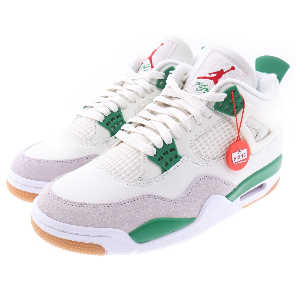 NIKE SB(ナイキエスビー) AIR JORDAN 4 RETRO SP Pine Green DR5415-103 エアジョーダン 4 レトロ SP パイングリーン ハイカットスニーカー ホワイト/グリーン US9/27cm