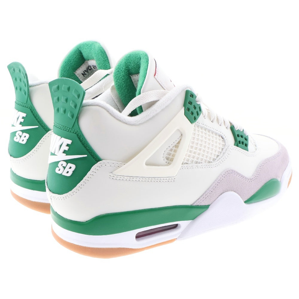 NIKE SB(ナイキエスビー) AIR JORDAN 4 RETRO SP Pine Green DR5415-103 エアジョーダン 4 レトロ SP パイングリーン ハイカットスニーカー ホワイト/グリーン US9/27cm