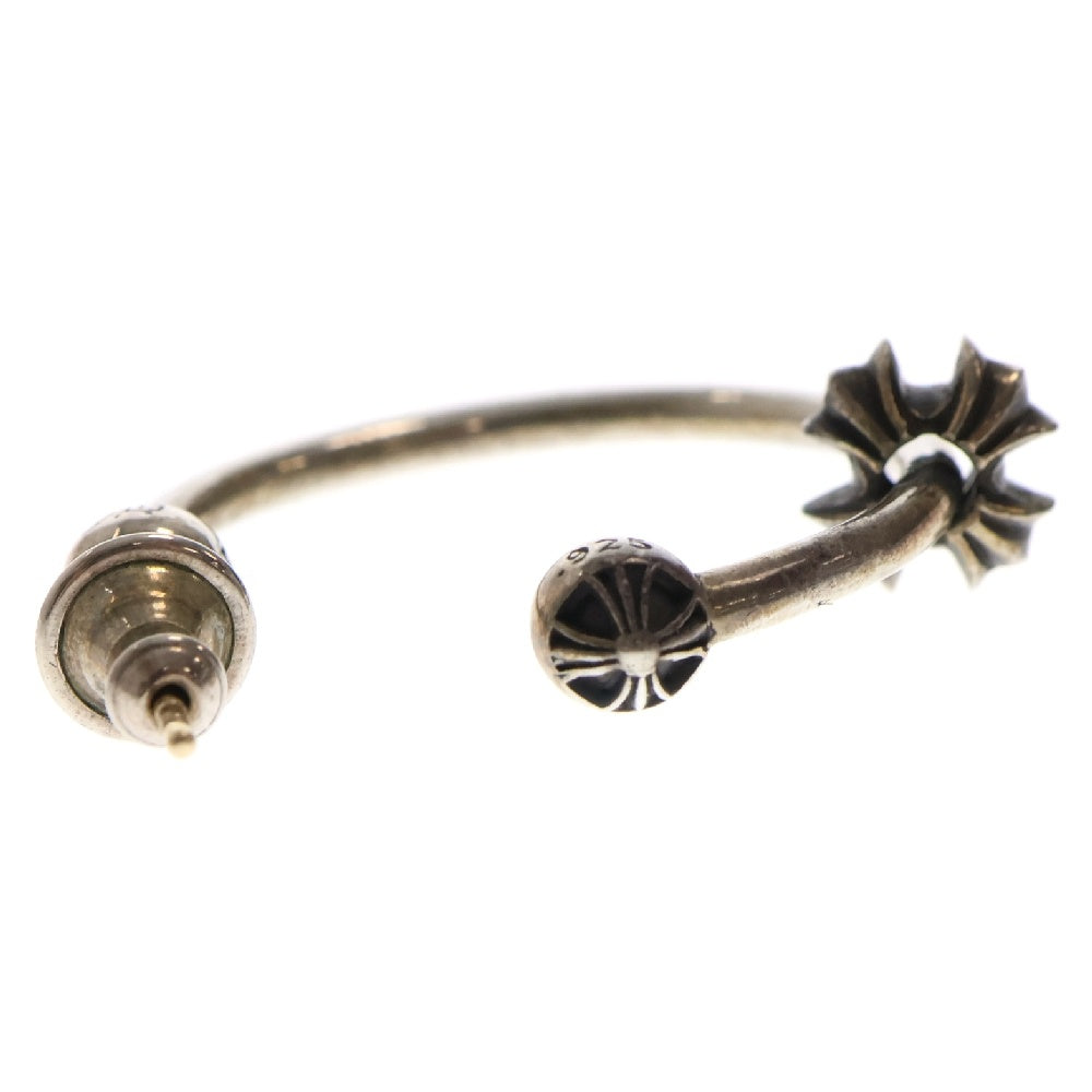 CHROME HEARTS(クロムハーツ) SPINNER HOOP MINI シルバーピアス シルバー ※国内レシート付き