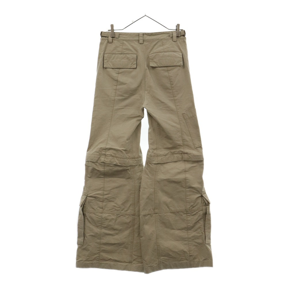 BALENCIAGA(バレンシアガ) FLARED CARGO PANTS フレアカーゴロングパンツ ベージュ 768810 TKP27