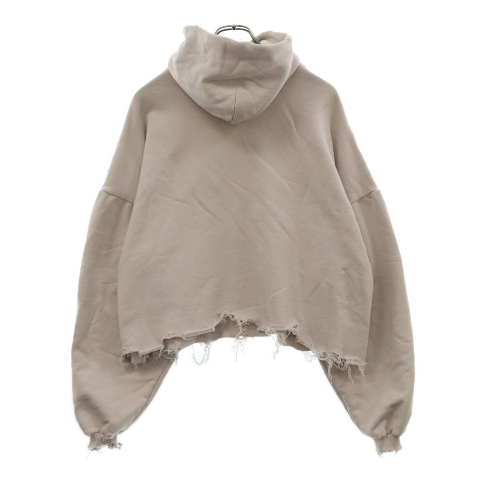 BALENCIAGA(バレンシアガ) ユニティスポーツアイコンクロップドスウェットプルオーバーパーカー 783397 TQVB2 アイボリー