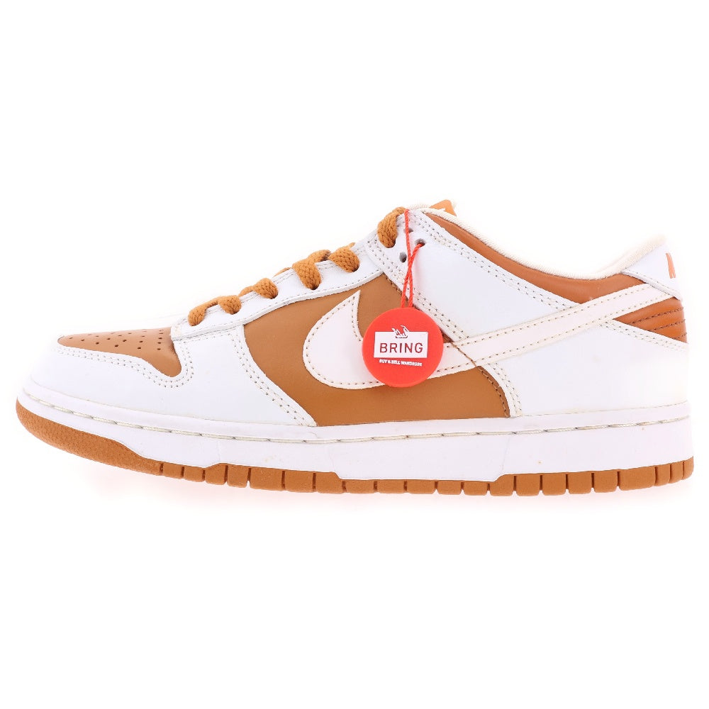 NIKE(ナイキ) 【観賞用 1999年製】Dunk Low Dark Carry/White ダンクロー ダークカリー ローカットスニーカー 裏ダンク ブラウン/ホワイト US8/26.0cm 630358-711