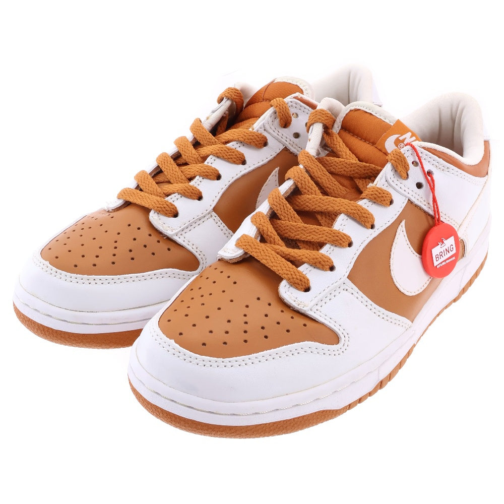 NIKE(ナイキ) 【観賞用 1999年製】Dunk Low Dark Carry/White ダンクロー ダークカリー ローカットスニーカー 裏ダンク ブラウン/ホワイト US8/26.0cm 630358-711