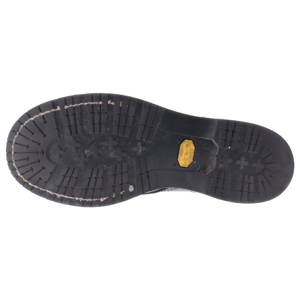 CHROME HEARTS(クロムハーツ) ×ウエスコ/WESCO FIREMAN/ファイヤーマン センターダガージップレースアップレザーブーツ 9.5E ブラック