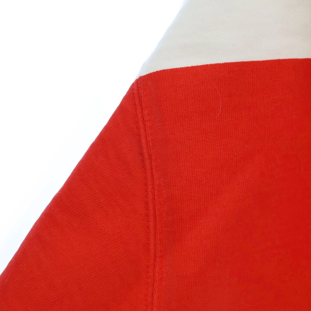 SUPREME(シュプリーム) 23AW Big Logo Jacquard Hooded Sweatshirt ビッグロゴ プリント プルオーバーパーカー ホワイト