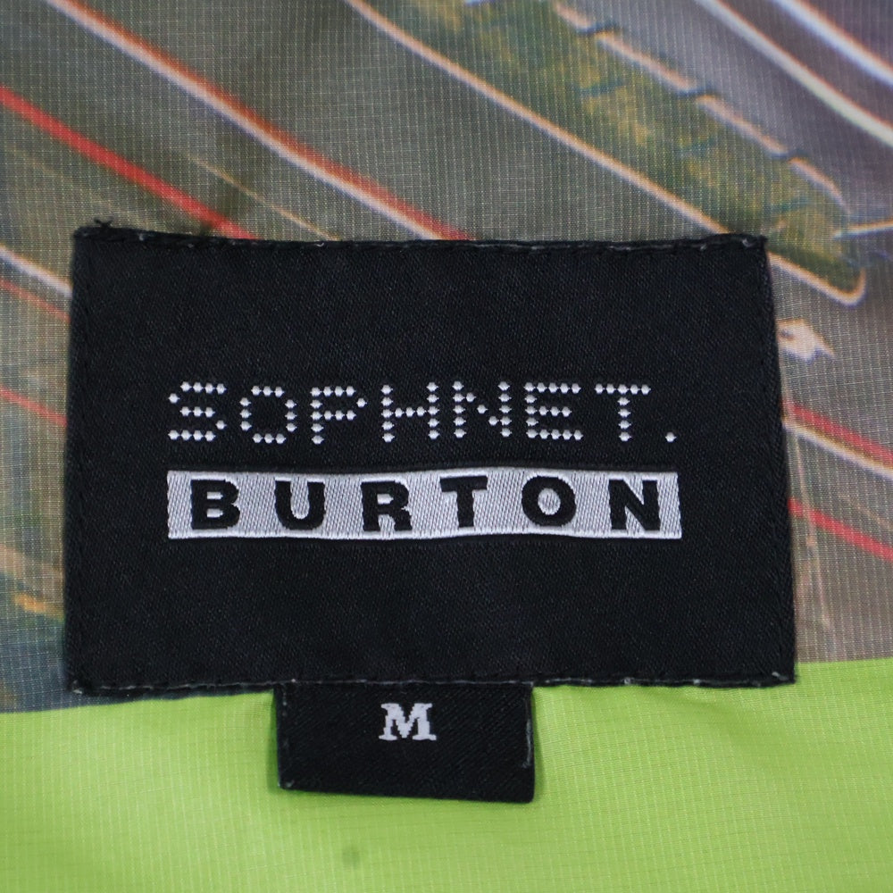 SOPHNET.(ソフネット) 17AW ×BURTON LIGHT WEIGHT HOOD BLOUSON バートン デザインナイロンブルゾン マルチカラー SOPH-178179