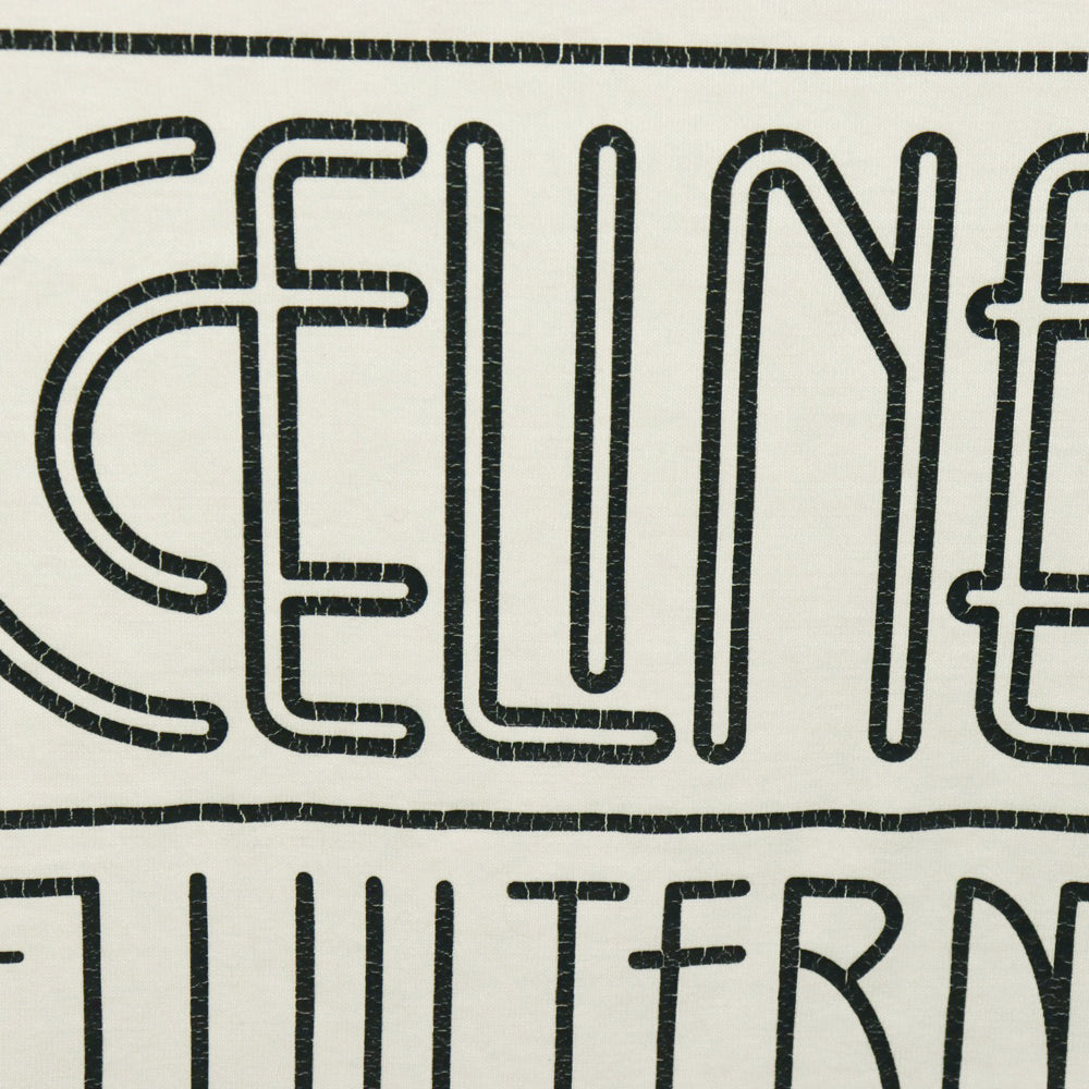CELINE(セリーヌ) WILTERN 2X39H671Q ウィルターンプリント半袖Tシャツ ホワイト