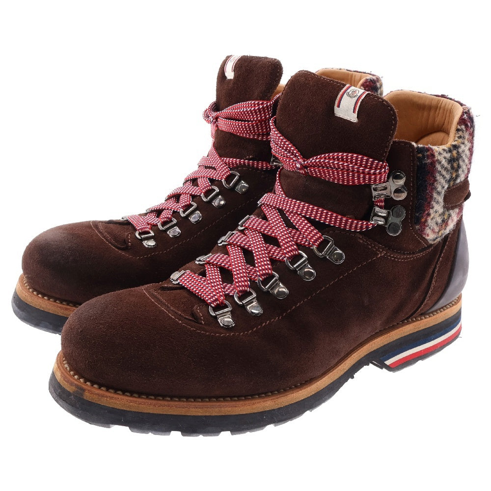 MONCLER(モンクレール) レースアップ トレッキングブーツ ブラウン