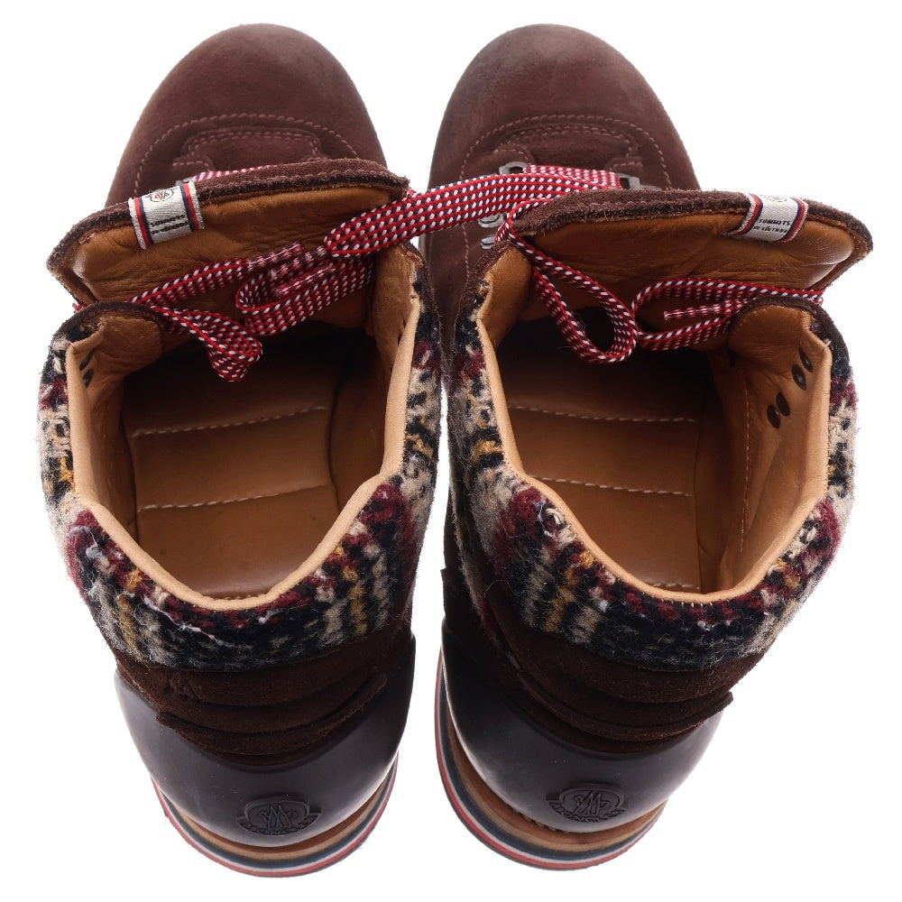 MONCLER(モンクレール) レースアップ トレッキングブーツ ブラウン