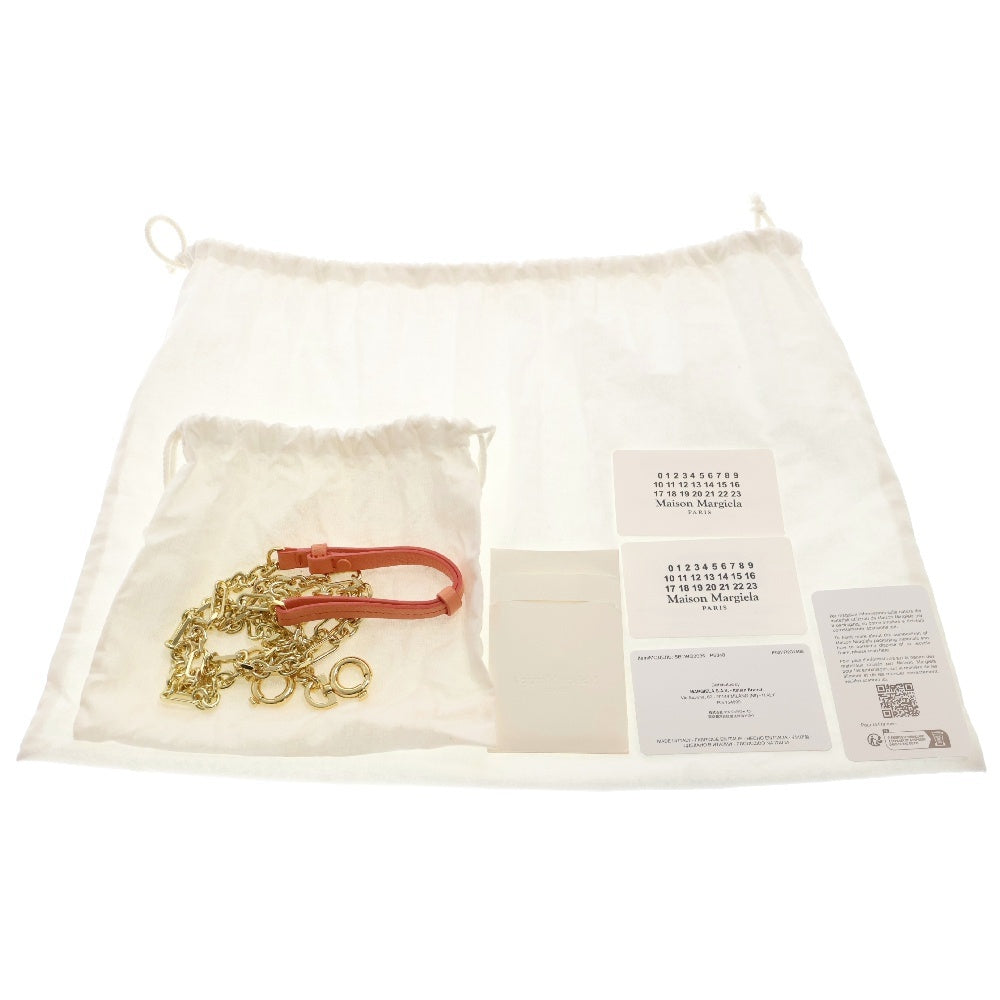 Maison Margiela(メゾンマルジェラ) 5AC CLASSIQUE MICRO クラシック マイクロ バッグ レザーハンドバッグ ショルダーバッグ オレンジ SB1WG0036 P5348