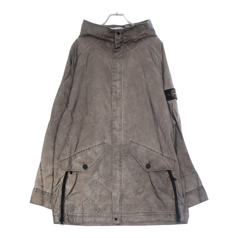 STONE ISLAND(ストーンアイランド) Plated Reflective TC Jacket リフレクティブナイロンジャケット シルバー 721542599 V0060