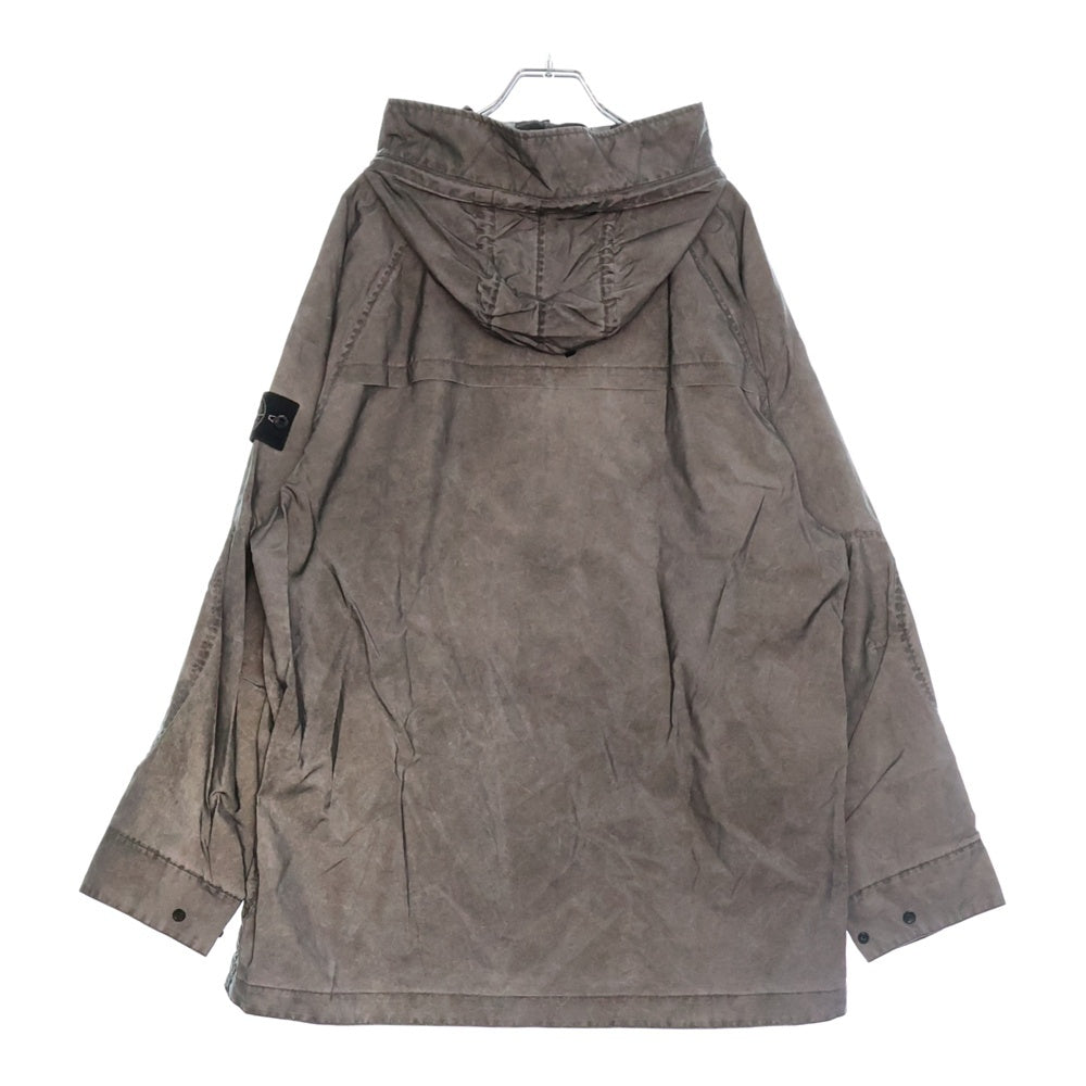 STONE ISLAND(ストーンアイランド) Plated Reflective TC Jacket リフレクティブナイロンジャケット シルバー 721542599 V0060